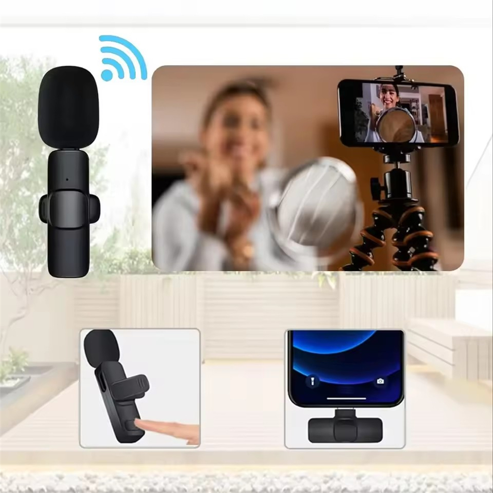Roreta ノイズキャンセリングマイク ワイヤレスラベリア - Streaming Mic Condenser のレビューと価格