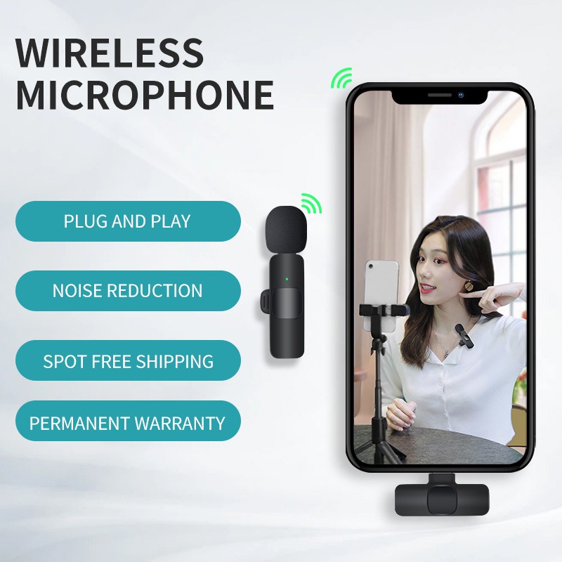 iPhone/Android対応ワイヤレスラベリアマイク、U - Streaming Mic Condenser のレビューと価格