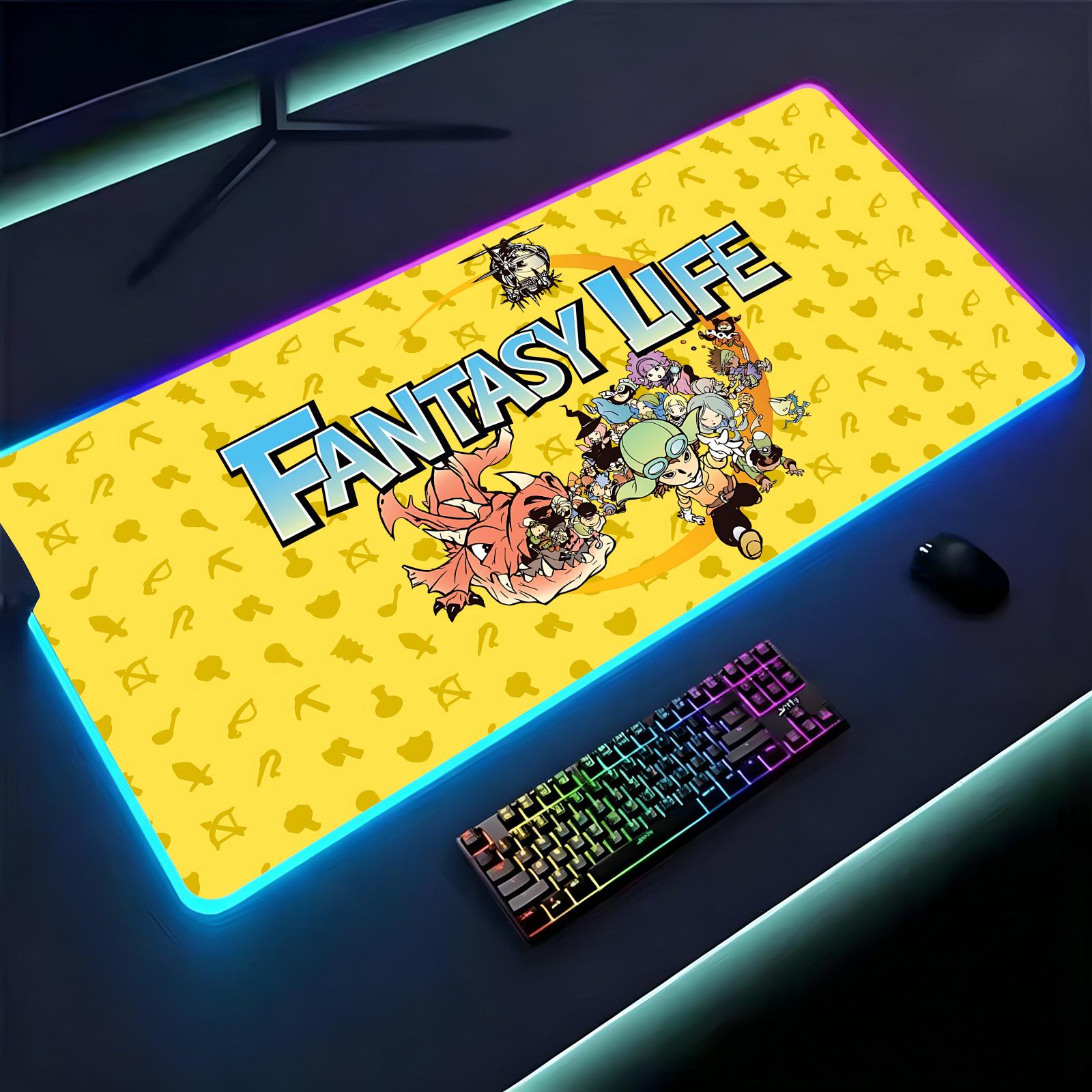 大型RGBバックライト付きeスポーツゲーミングマウスパッド、 - Mouse Pad Extended Rgb のレビューと価格