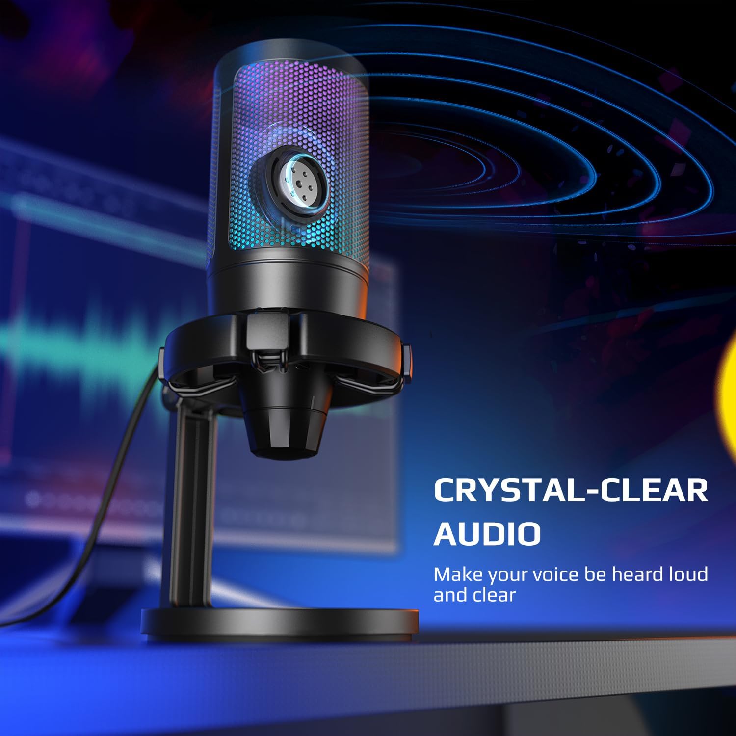 FIFINE AmpliGame ゲーミングマイク ショック - Streaming Mic Condenser のレビューと価格