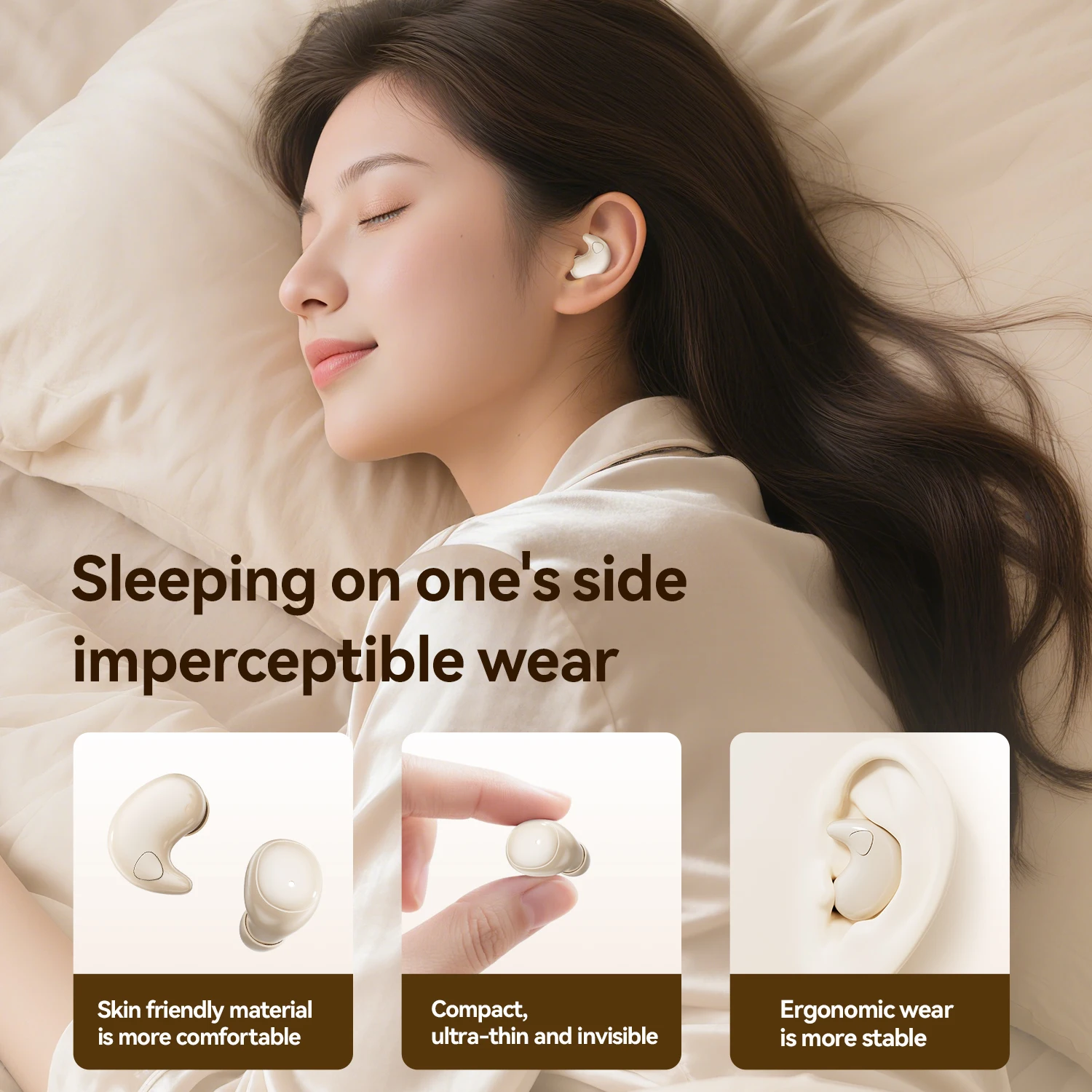 オープンイヤー型睡眠用イヤホン 2ペア ワイヤレスイヤホン  - Esports Gaming Headphones のレビューと価格