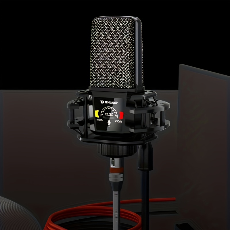 Tenlamp PKPRO ラージダイアフラムコンデンサーマ - Streaming Mic Condenser のレビューと価格
