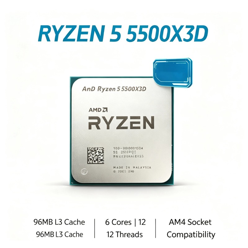 AM4プラットフォームeスポーツCPU AMD 5500X3 - Esports Gaming Platform のレビューと価格