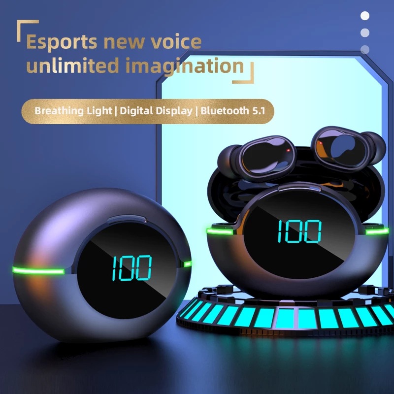 Bluetoothワイヤレススポーツイヤホン,ノイズリダクシ - Esports Gaming Headphones のレビューと価格